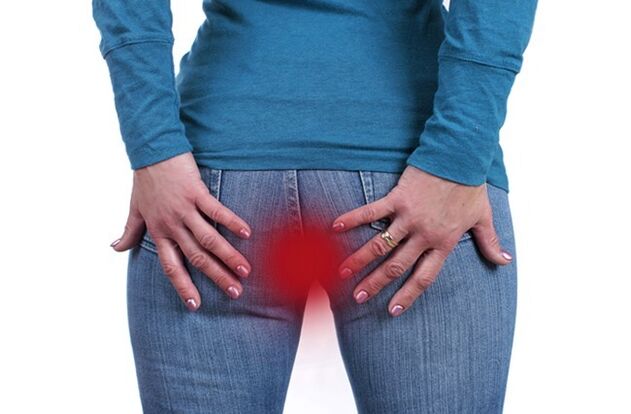 Itching in the anal area is a sign of the presence of pinworms